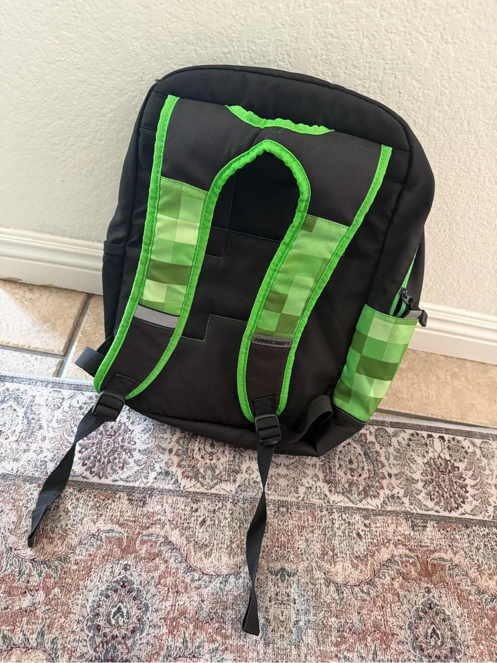 Minecraft boys backpack